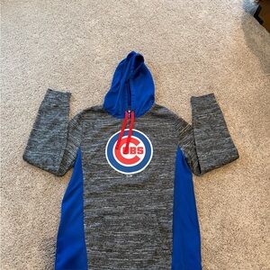 Fanatics Cubs  Hoodie - Blue and Gray